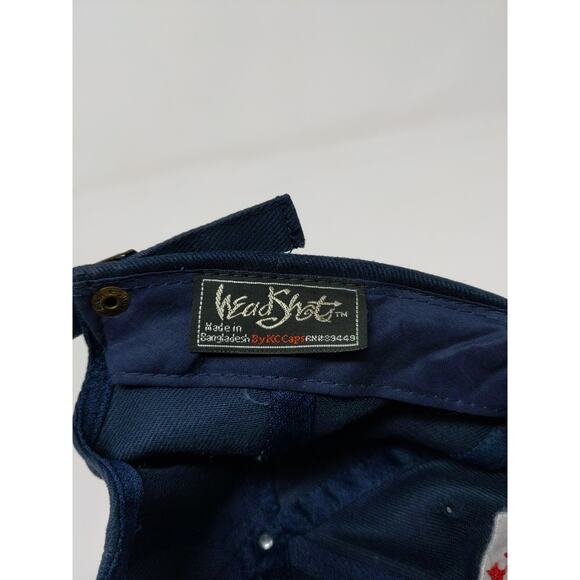 US Government Combined Federal Campaign Slideback Hat Embroidered Logo Blue - Picture 9 of 9